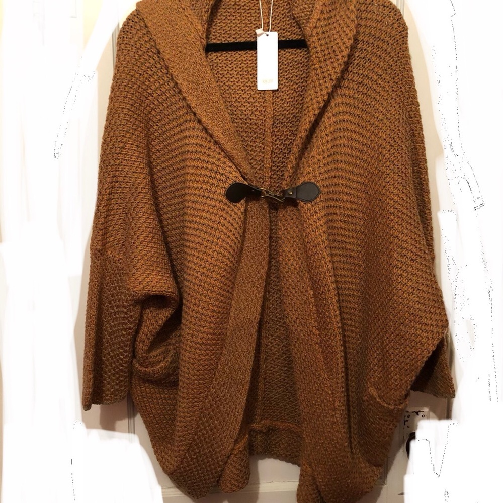NWT hooded sweater